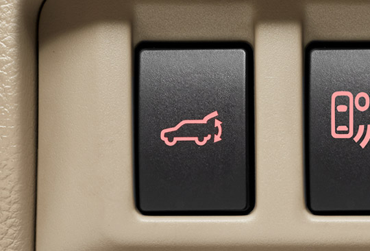 Power Rear Gate Switch Under Dashboard