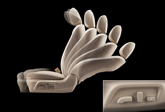 8-way Power Adjustable Driver’s Seat (with Lumbar Support)