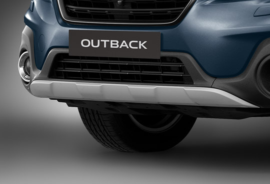 Silver-coloured Bumper Guard<br><br>
